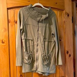 Comfy Soft Olive Green Jacket